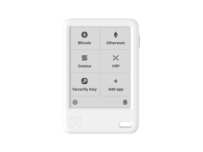 Ledger Nano Gen5 z Recovery Key, denarnica za Bitcoin in druge kriptovalute, Glacier White
