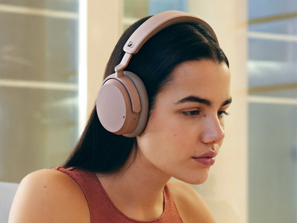Slušalke Sennheiser ACCENTUM Wireless, ANC, Taupe