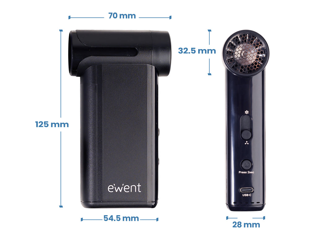 Žepni pihalnik zraka Ewent EW5682 TurboJet, 8000mAh
