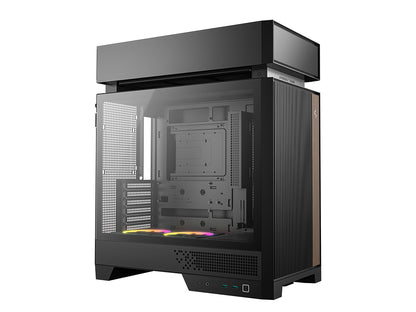 Računalniško ohišje DeepCool CL660, ATX, Midi-Tower, ARGB, kaljeno steklo, črno