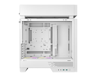 Računalniško ohišje DeepCool CL660 WH, ATX, Midi-Tower, ARGB, kaljeno steklo, belo