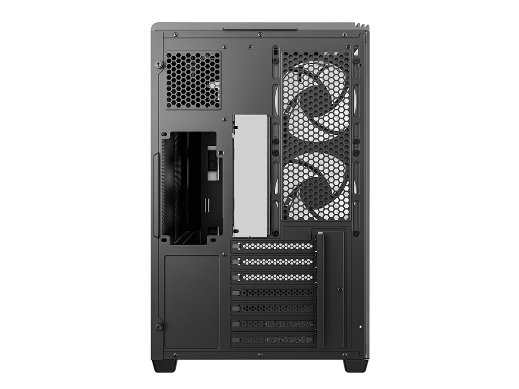 Računalniško ohišje DeepCool CG590U 5F, ATX, Midi-Tower, ARGB, ukrivljeno kaljeno steklo, črno