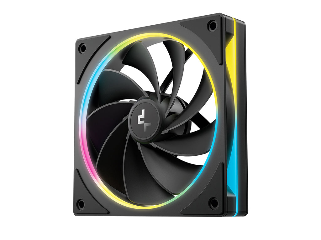 Ventilator za ohišje DeepCool FL12R SE 3-IN-1, ARGB, PWM, 120mm, 3 Pack, črn