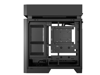 Računalniško ohišje DeepCool CL6600, AIO 360mm, ATX, Midi-Tower, ARGB, kaljeno steklo, črno