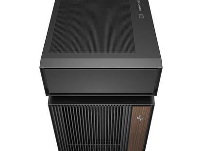 Računalniško ohišje DeepCool CL6600, AIO 360mm, ATX, Midi-Tower, ARGB, kaljeno steklo, črno