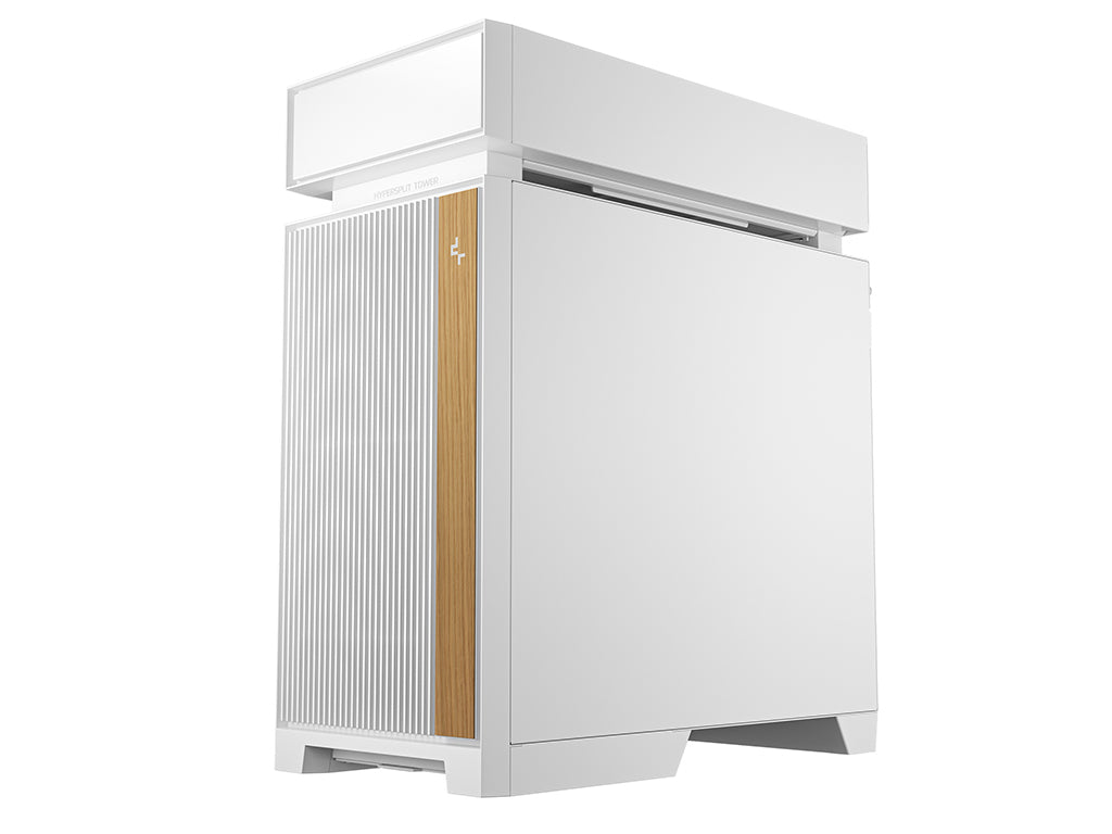 Računalniško ohišje DeepCool CL6600 WH, AIO 360mm, ATX, Midi-Tower, ARGB, kaljeno steklo, belo
