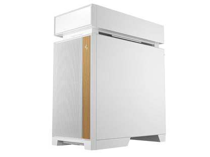 Računalniško ohišje DeepCool CL6600 WH, AIO 360mm, ATX, Midi-Tower, ARGB, kaljeno steklo, belo