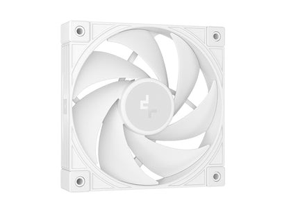 Računalniško ohišje DeepCool CL6600 WH, AIO 360mm, ATX, Midi-Tower, ARGB, kaljeno steklo, belo