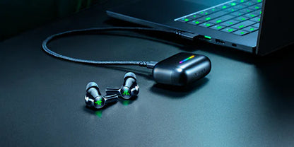 Slušalke Razer Hammerhead V3 HyperSpeed, True Wireless, USB-C, Bluetooth 6.0