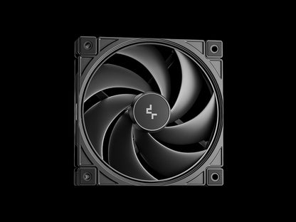 Komplet za tekočinsko hlajenje AIO Liquid Cooler DeepCool SPARTACUS 360, 360mm, LCD, črn