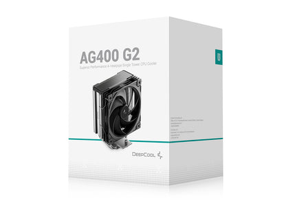 Hladilnik za procesor DeepCool AG400 G2, 120mm, črn