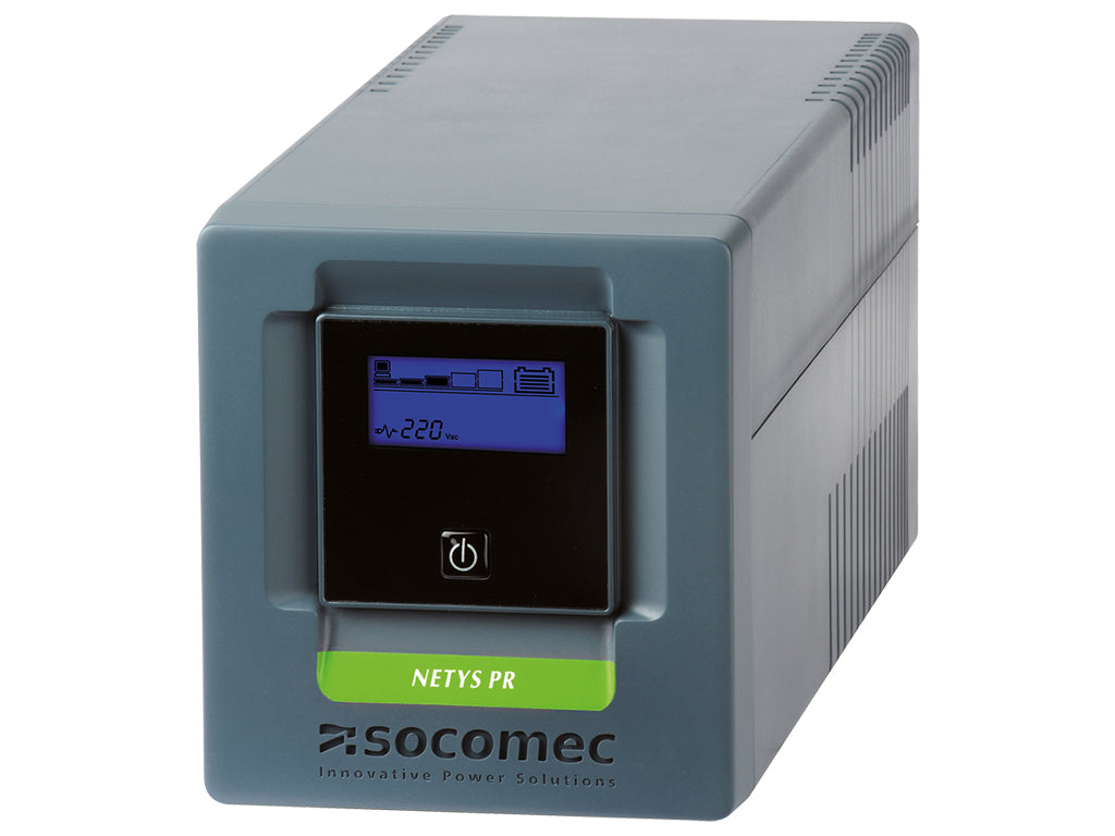 UPS SOCOMEC NeTYS PR MT 1000VA, 700W, Line-interactive, sinusni izhodni signal, USB, LCD