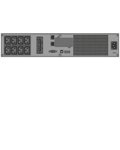 UPS SOCOMEC NeTYS PR RT 1700VA, 1350W, Rack/tower, Line-interactive, USB, EPO, LCD