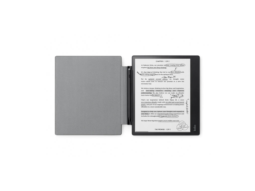 Ovitek Kobo Elipsa 2E SleepCover, črn