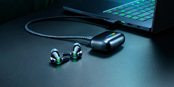 Slušalke Razer Hammerhead V3 X HyperSpeed, True Wireless, Bluetooth 5.3, USB-C