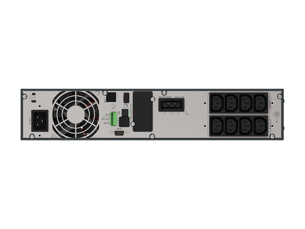 UPS SOCOMEC Netys RT 2000VA, 2000W, Rack/tower, On-line, sinusni izhodni signal, USB, LCD