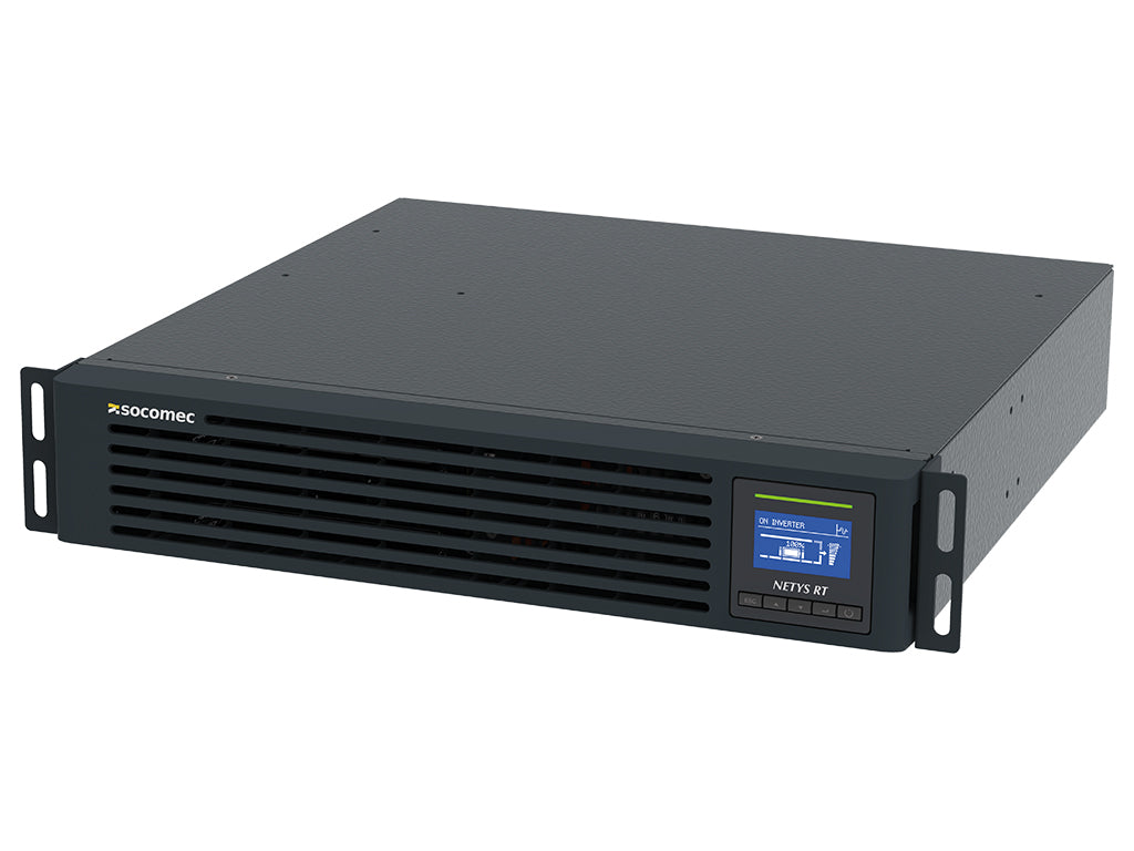 UPS SOCOMEC Netys RT 2000VA, 2000W, Rack/tower, On-line, sinusni izhodni signal, USB, LCD