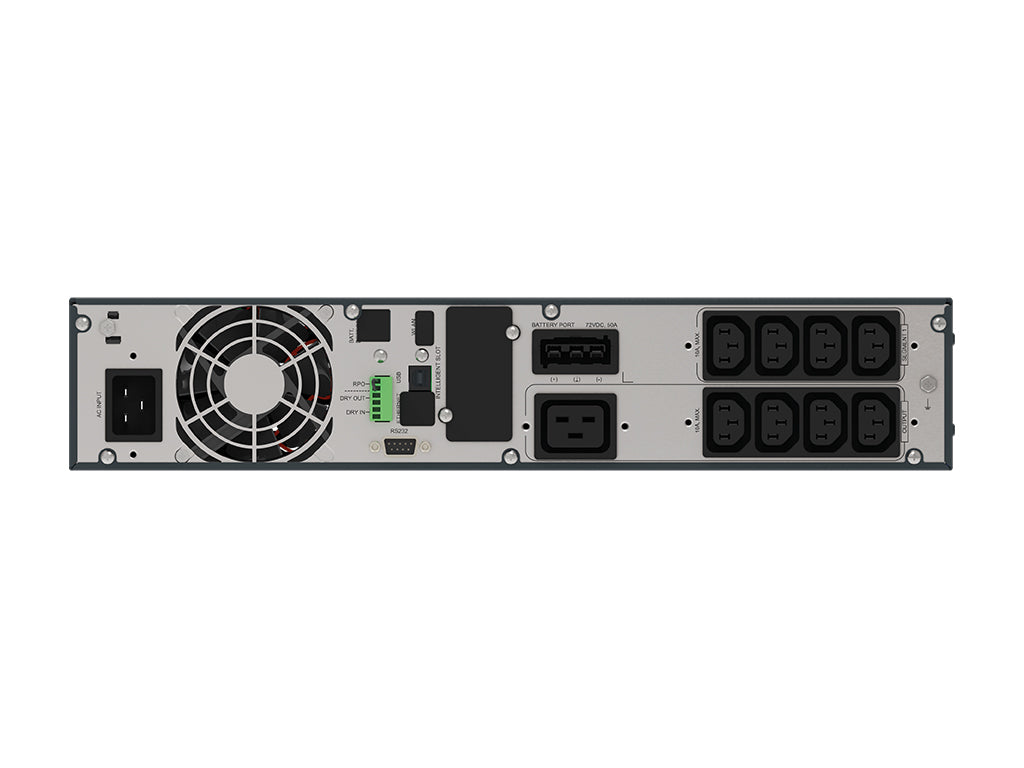 UPS SOCOMEC Netys RT 3000VA, 3000W, Rack/tower, On-line, sinusni izhodni signal, USB, LCD