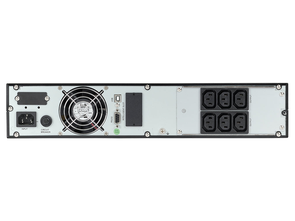 UPS SOCOMEC Ofys RT 2000VA, 1800W, On-line, sinusni izhodni signal, USB, LCD
