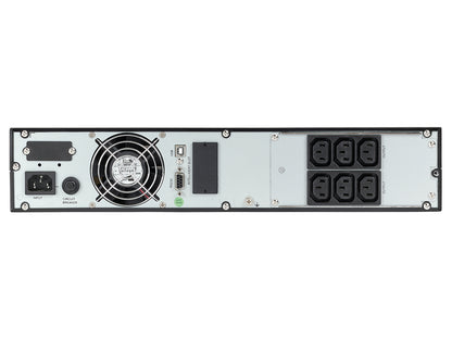 UPS SOCOMEC Ofys RT 2000VA, 1800W, On-line, sinusni izhodni signal, USB, LCD