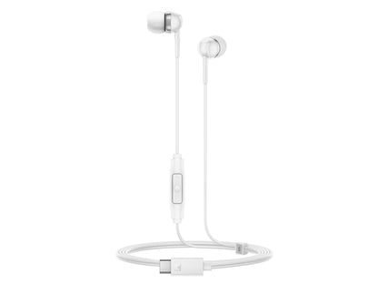 Slušalke Sennheiser CX 80U, USB-C, bele