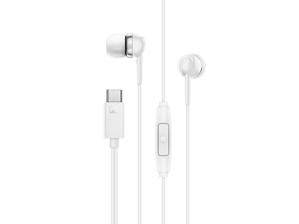 Slušalke Sennheiser CX 80U, USB-C, bele