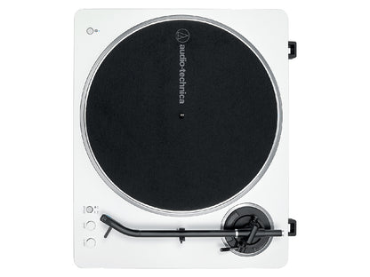 Gramofon Audio-Technica AT-LP70XBTWS, Bluetooth, belo-srebrn