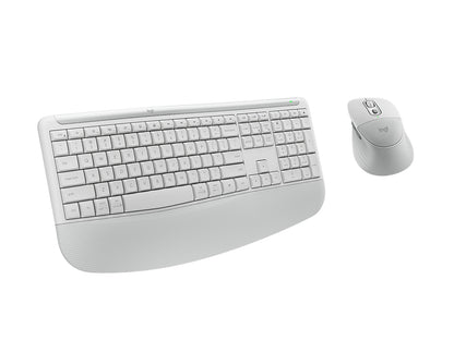 Tipkovnica in miška Logitech Signature Comfort Plus MK880, bela, SLO g.
