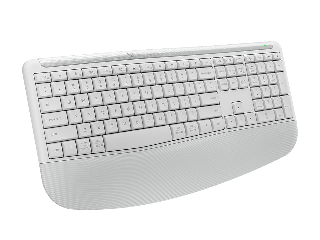 Tipkovnica in miška Logitech Signature Comfort Plus MK880, bela, SLO g.