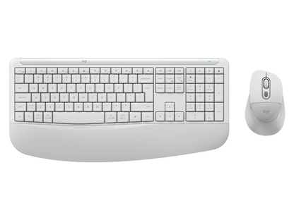 Tipkovnica in miška Logitech Signature Comfort Plus MK880, bela, SLO g.
