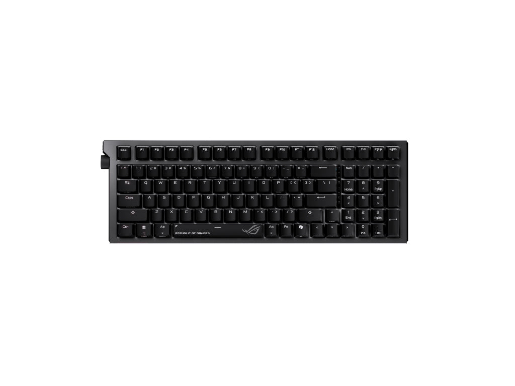 Tipkovnica ASUS ROG Strix Morph 96 Wireless, ROG NX Snow V2, PBT, RGB, USB, US