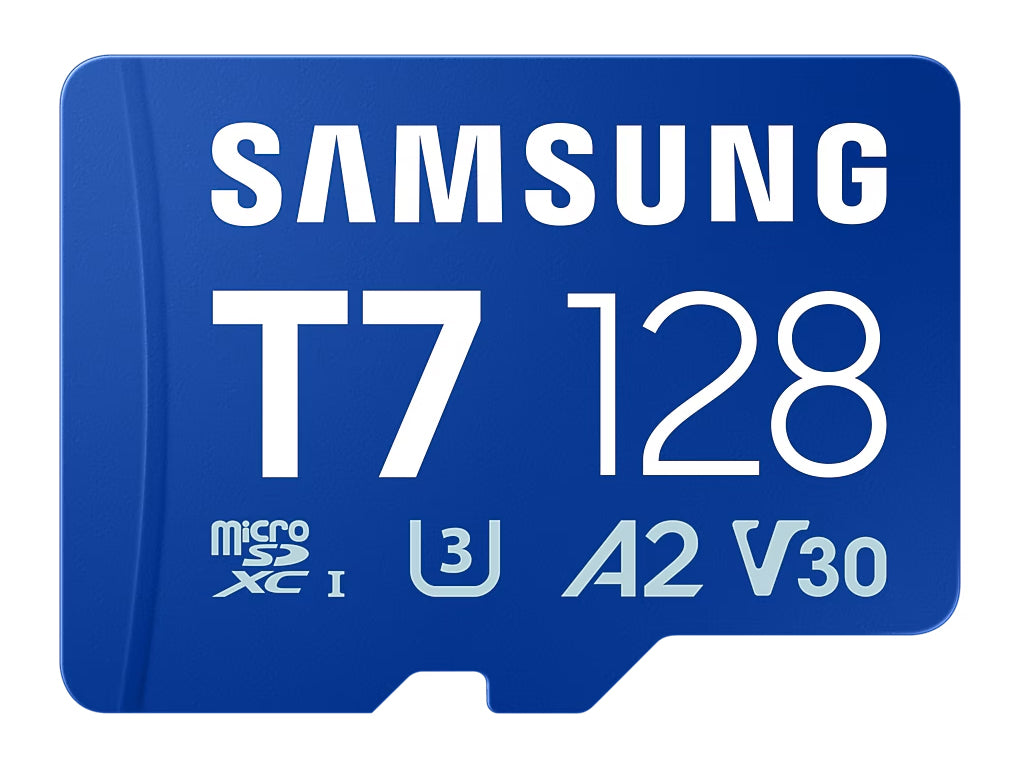 Spominska kartica Samsung T7, micro SDXC, 128GB, U3, V30, A2, UHS-I, 170 MB/s