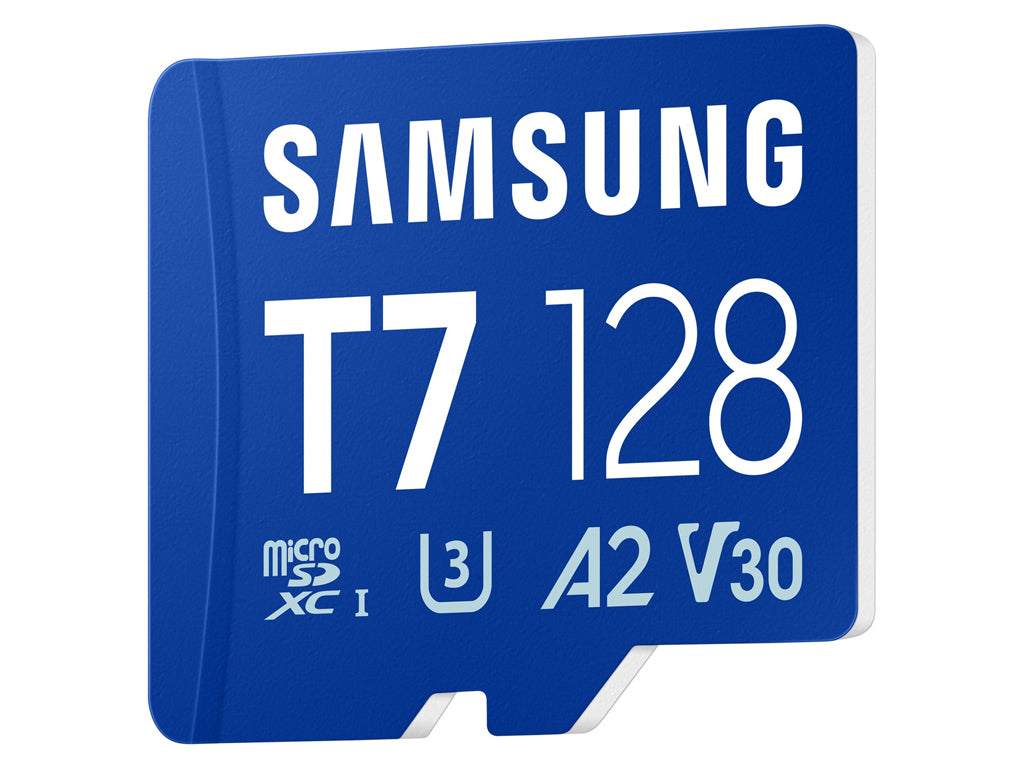 Spominska kartica Samsung T7, micro SDXC, 128GB, U3, V30, A2, UHS-I, 170 MB/s