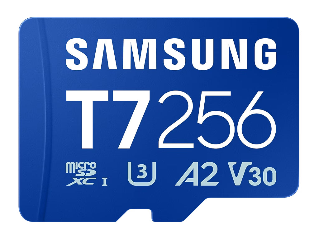 Spominska kartica Samsung T7, micro SDXC, 256GB, U3, V30, A2, UHS-I, 170 MB/s