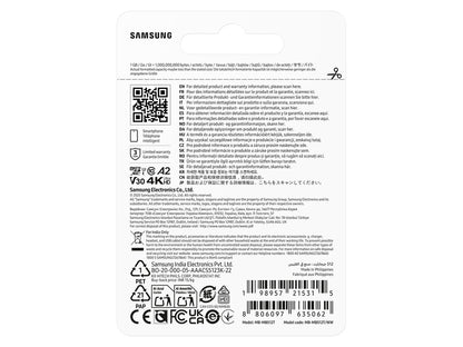Spominska kartica Samsung T7, micro SDXC, 512GB, U3, V30, A2, UHS-I, 170 MB/s