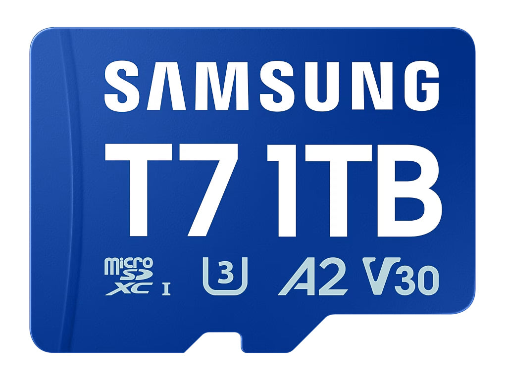 Spominska kartica Samsung T7, micro SDXC, 1TB, U3, V30, A2, UHS-I, 170 MB/s