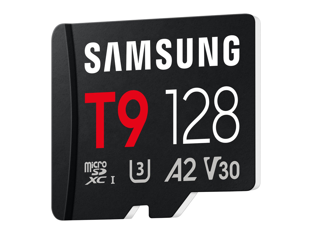 Spominska kartica Samsung T9, micro SDXC, 128GB, U3, V30, A2, UHS-I, 200 MB/s