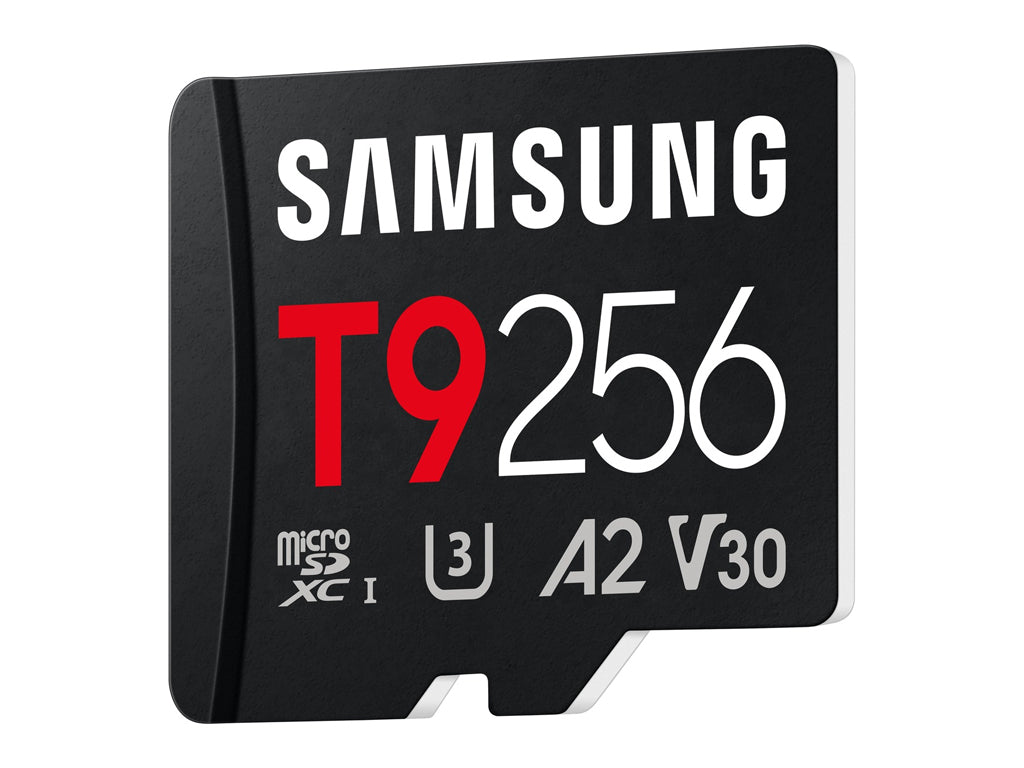 Spominska kartica Samsung T9, micro SDXC, 256GB, U3, V30, A2, UHS-I, 200 MB/s