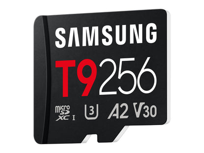 Spominska kartica Samsung T9, micro SDXC, 256GB, U3, V30, A2, UHS-I, 200 MB/s