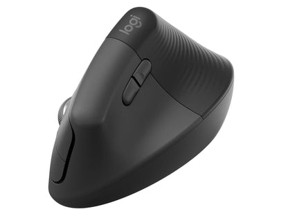 Miška Logitech Lift Vertical for Business, ergonomska, grafitna
