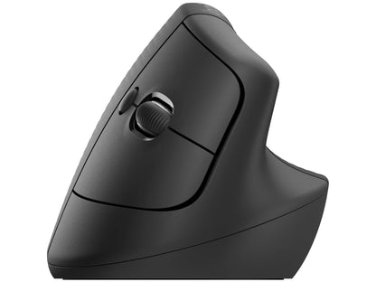 Miška Logitech Lift Vertical for Business, ergonomska, grafitna