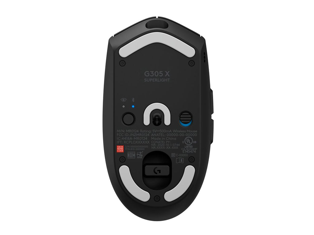 Miška Logitech G305 X SUPERLIGHT, črna