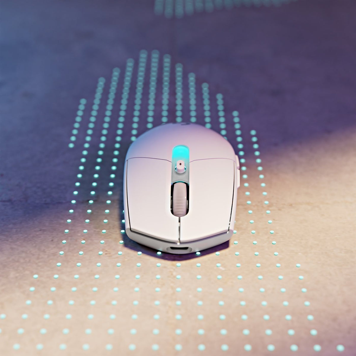 Miška Logitech G305 X SUPERLIGHT, bela