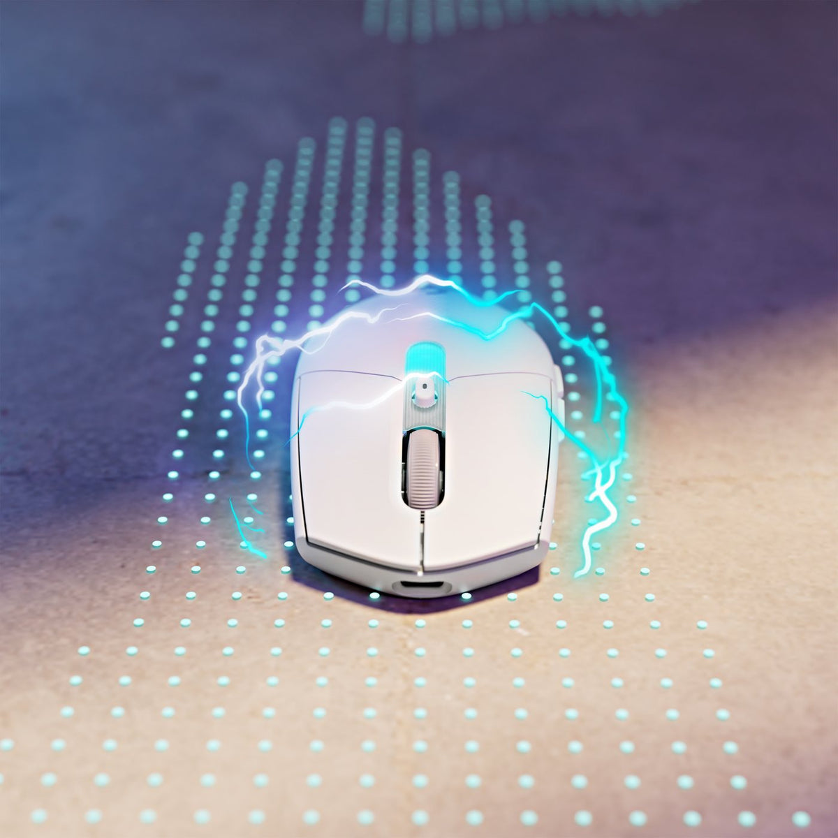 Miška Logitech G305 X SUPERLIGHT, bela
