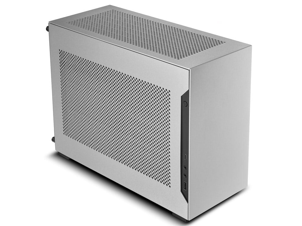Računalniško ohišje Lian Li A4-H2O X5, Mini-ITX, PCIe 5.0, belo