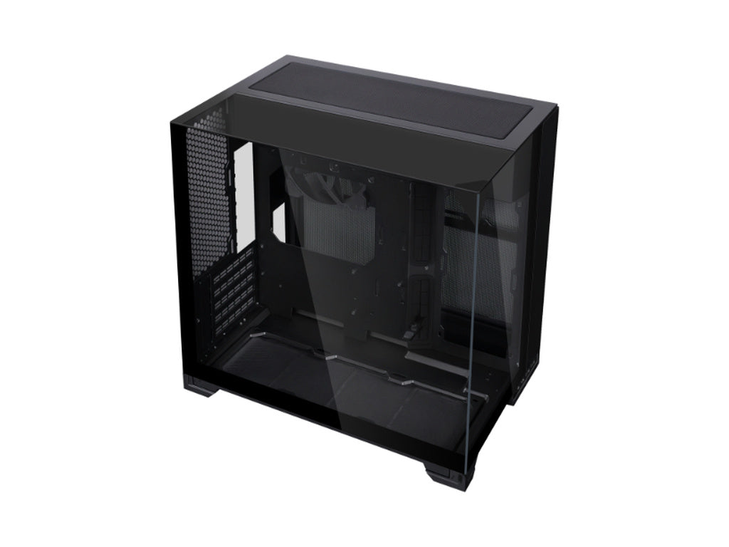 Računalniško ohišje Lian Li O11 Vision-M, Micro-ATX, kaljeno steklo, črno