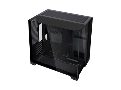 Računalniško ohišje Lian Li O11 Vision-M, Micro-ATX, kaljeno steklo, črno
