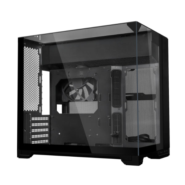 Računalniško ohišje Lian Li O11 Vision-M, Micro-ATX, kaljeno steklo, črno