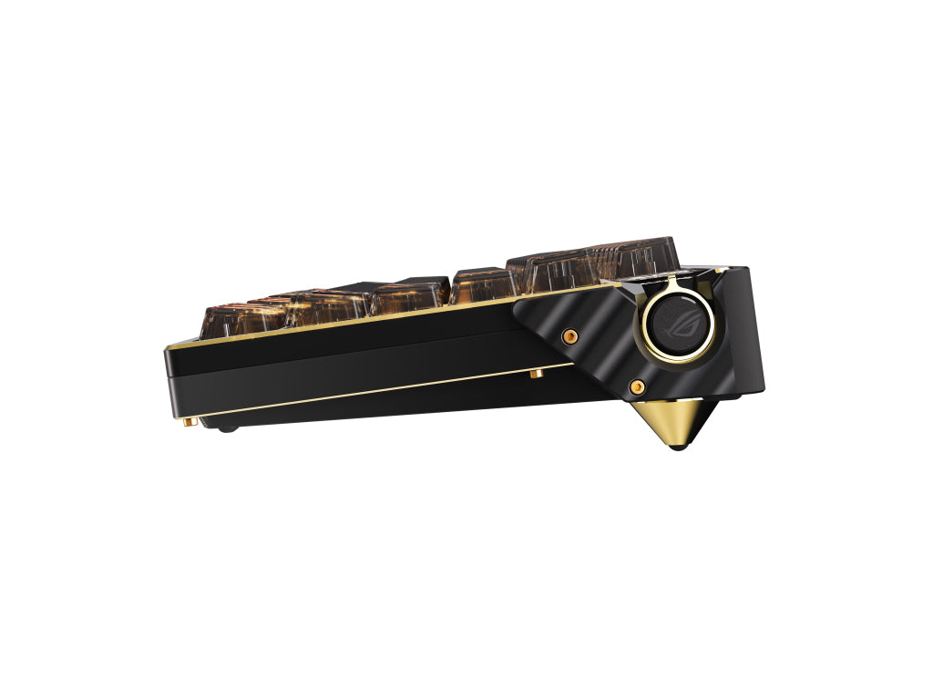 Tipkovnica ASUS ROG Azoth Extreme Edition 20, NX Snow, PBT, OLED, RGB, USB, US