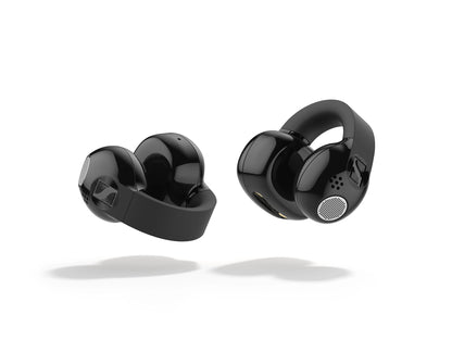 Slušalke Sennheiser Accentum Clip, True Wireless, črne